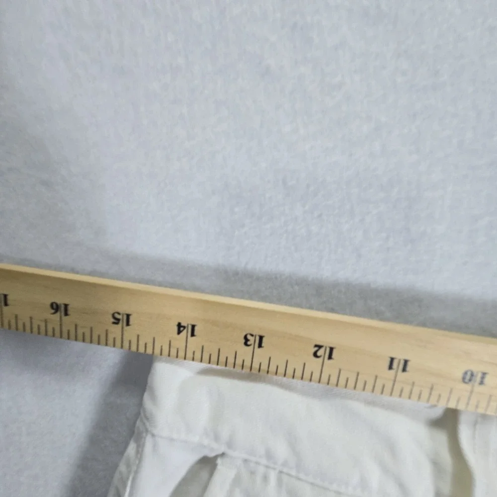 Polo Ralph Lauren Shorts Cargo Boys Size 14 Vintage White Waist 28in Inseam 10in